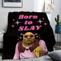 Born to Slay – Anime Flannel Blanket for Fans