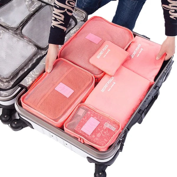Neat organization of luggage space - 7-pack