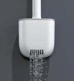 SiliClean – Antibacterial Wall Toilet Brush with Silicone