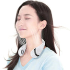 Bladeless Neck- Fan, 360° Cool-ing Necklace Fan 3 Speeds Hanging Neck- Fan