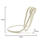 Elegant Pearl Bottle Holder - Hanging Wine Bottle Holder Rack