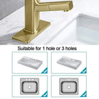 Faucet Plate Hole Tap Cover Deck Plate For Most Single Hole Faucet
