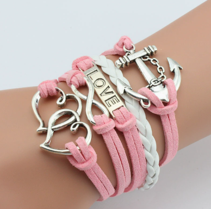 Hope Faith and Faith Breast Cancer Bracelet