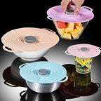Airtight Suction Cup Silicone Bowl Lid