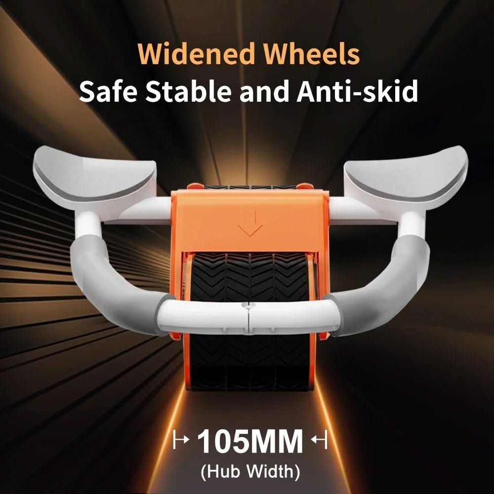 Ergonomic abdominal and core trainer for joint-friendly core training
