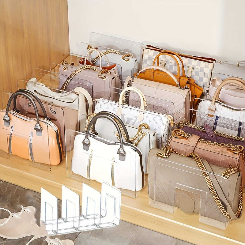 Three-Tier Bag Organizer Made from Clear ABS Plastic