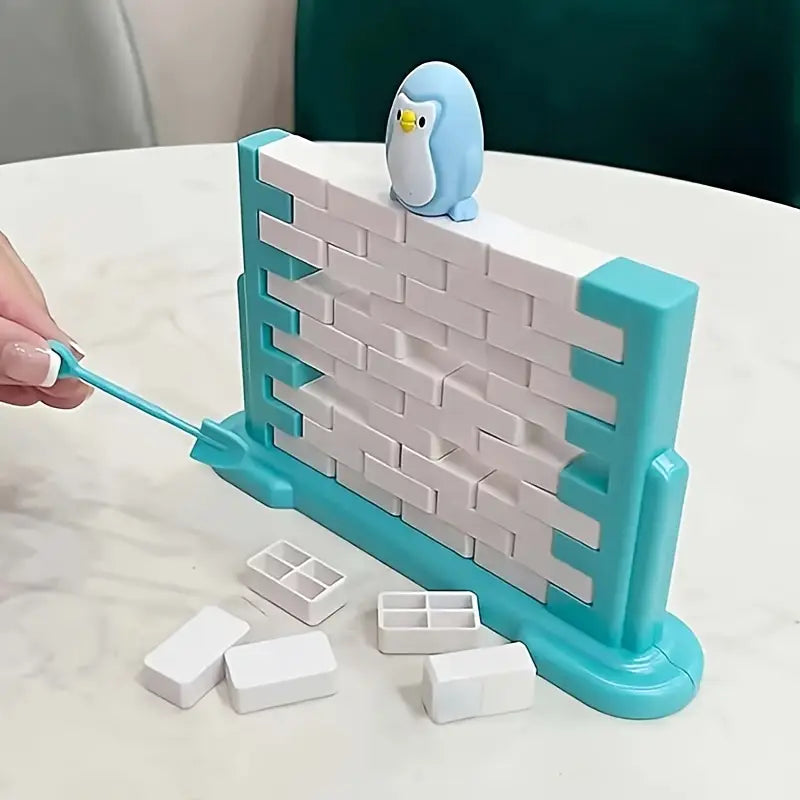 Penguin Ice Wall Balance Family Game