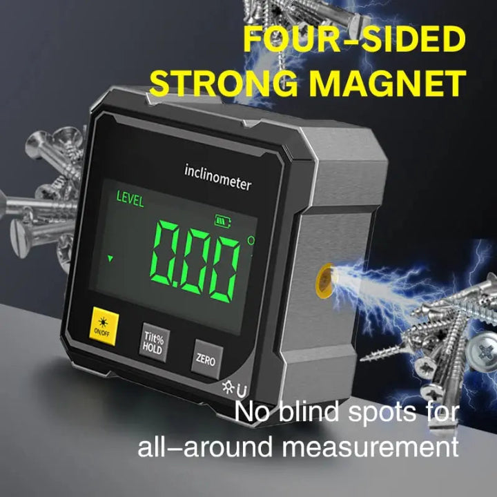 Precision Angle Meter AnglePro – Magnetic Digital Laser Level