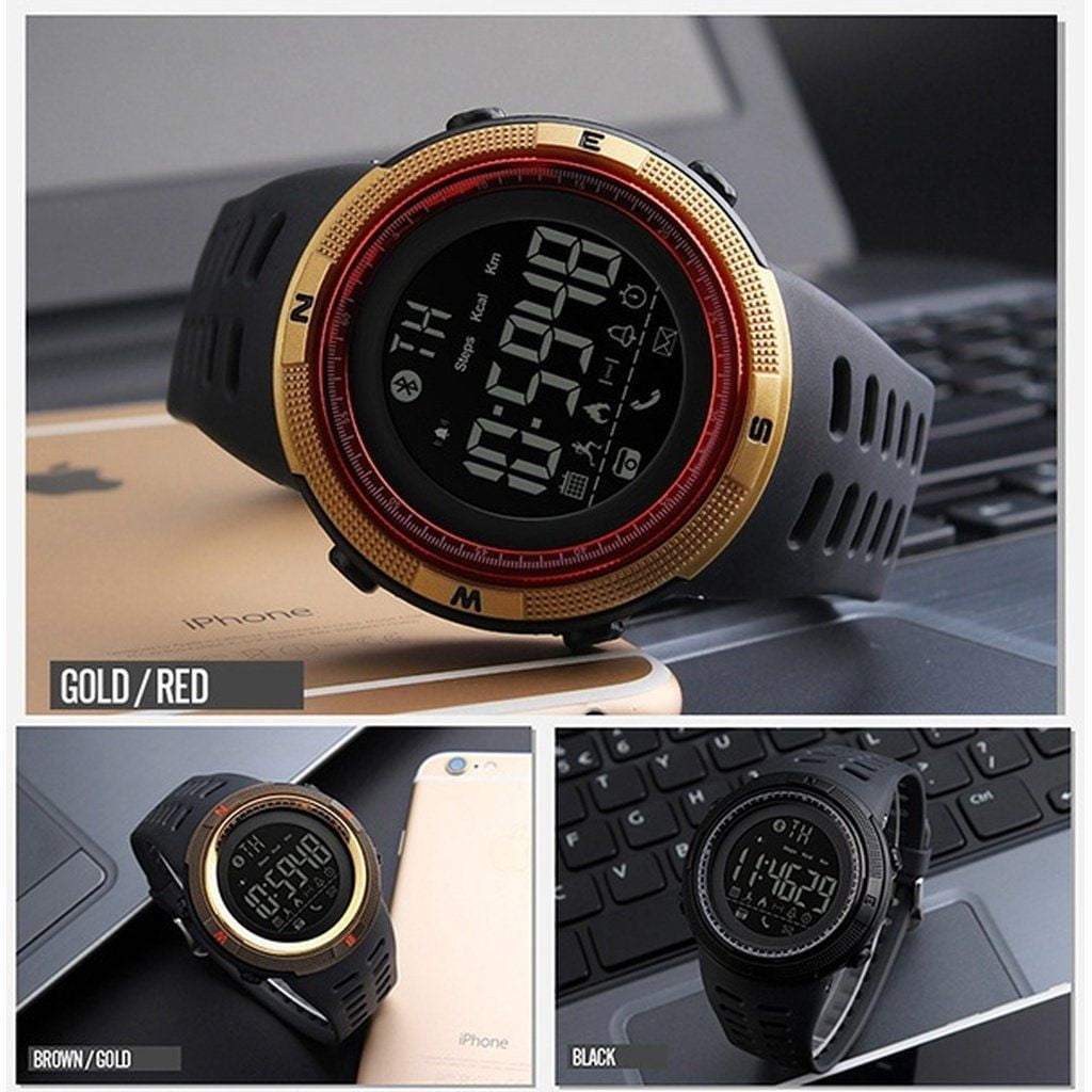 Men Smart Chrono Calories Pedometer Multi-Functions Sports Watches