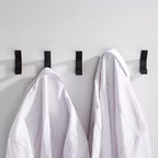 Aviro Aluminum Wall Hooks Black/White - Modern Decorative Coat Hooks