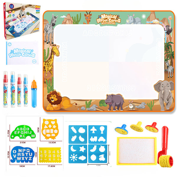 SplashMaster Creative Mat — Endless painting fun that keeps home clean and makes kids happy