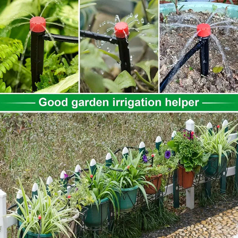 Automatic drip irrigation system for plants – Complete set for garden and balcony