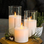 LuxeLumen LED Candle Set | Elegant LED candles with remote control for atmospheric ambiance