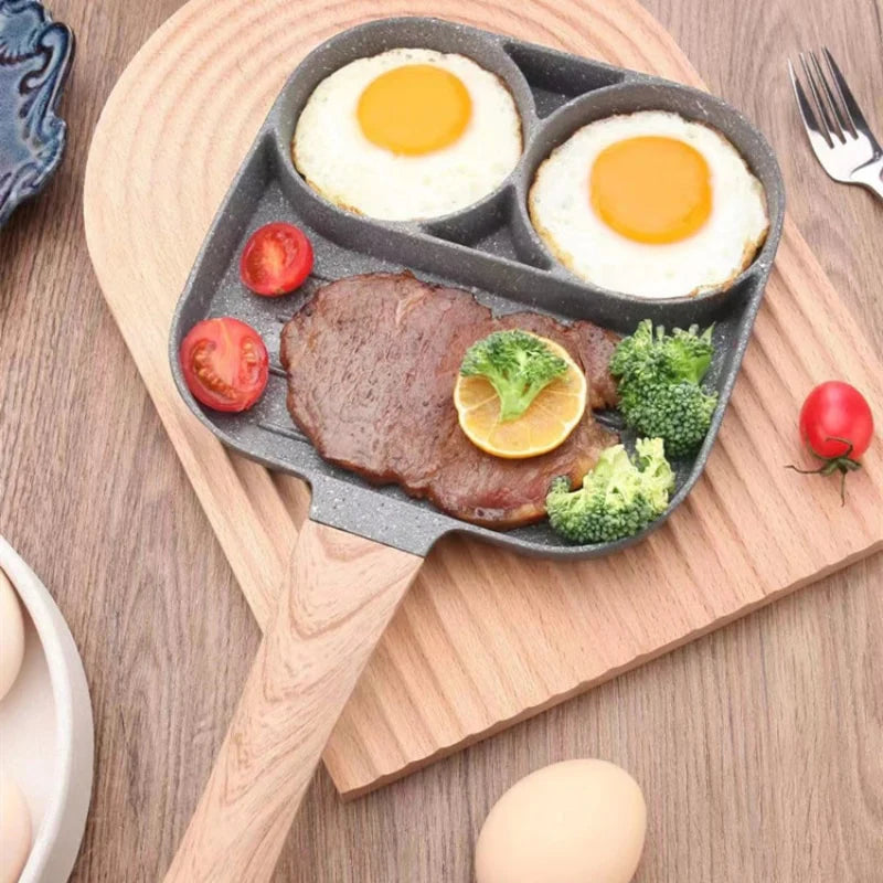 TriServePro – prepare complete meals simultaneously without flavor mixing