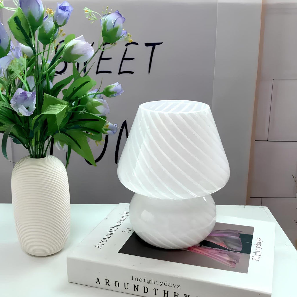 Verra Hand-Blown Glass Lamp