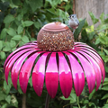 Bird Feed Station in Flower Design