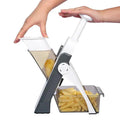 Compact Vegetable Slicer with Pumping System