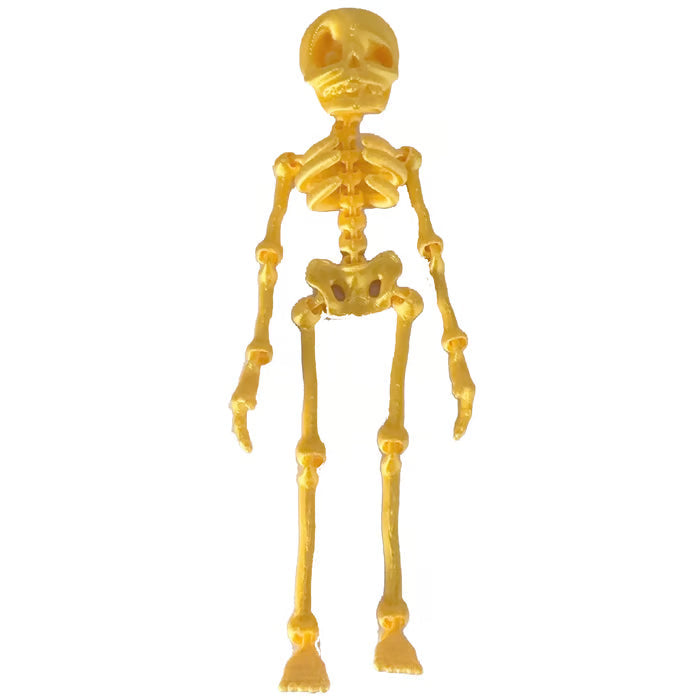 3D printed vintage skeleton magnetic figure
