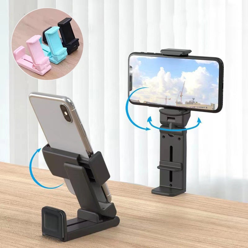 360 degree rotatable, multifunctional, foldable and retractable phone holder