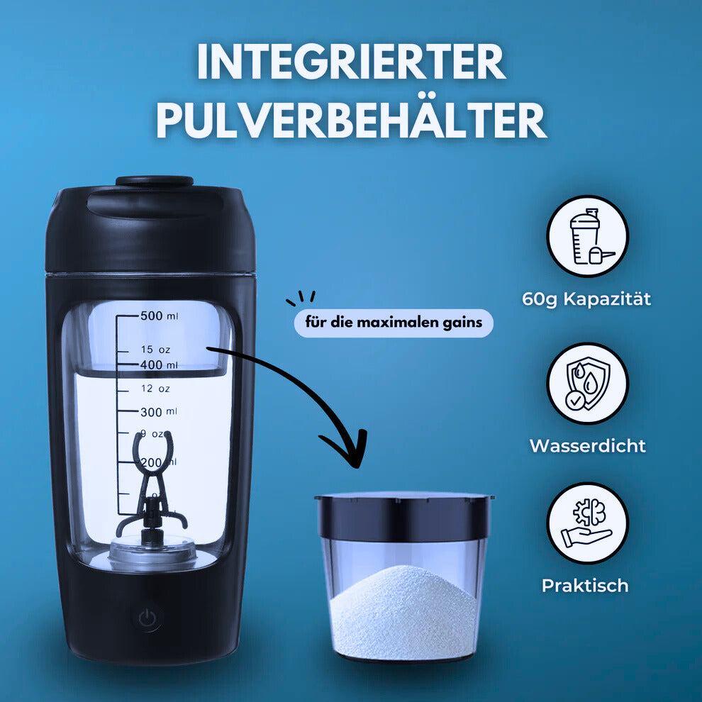MixMaster Shaker Bottle | 100% lump-free, leak-proof & BPA-free solution