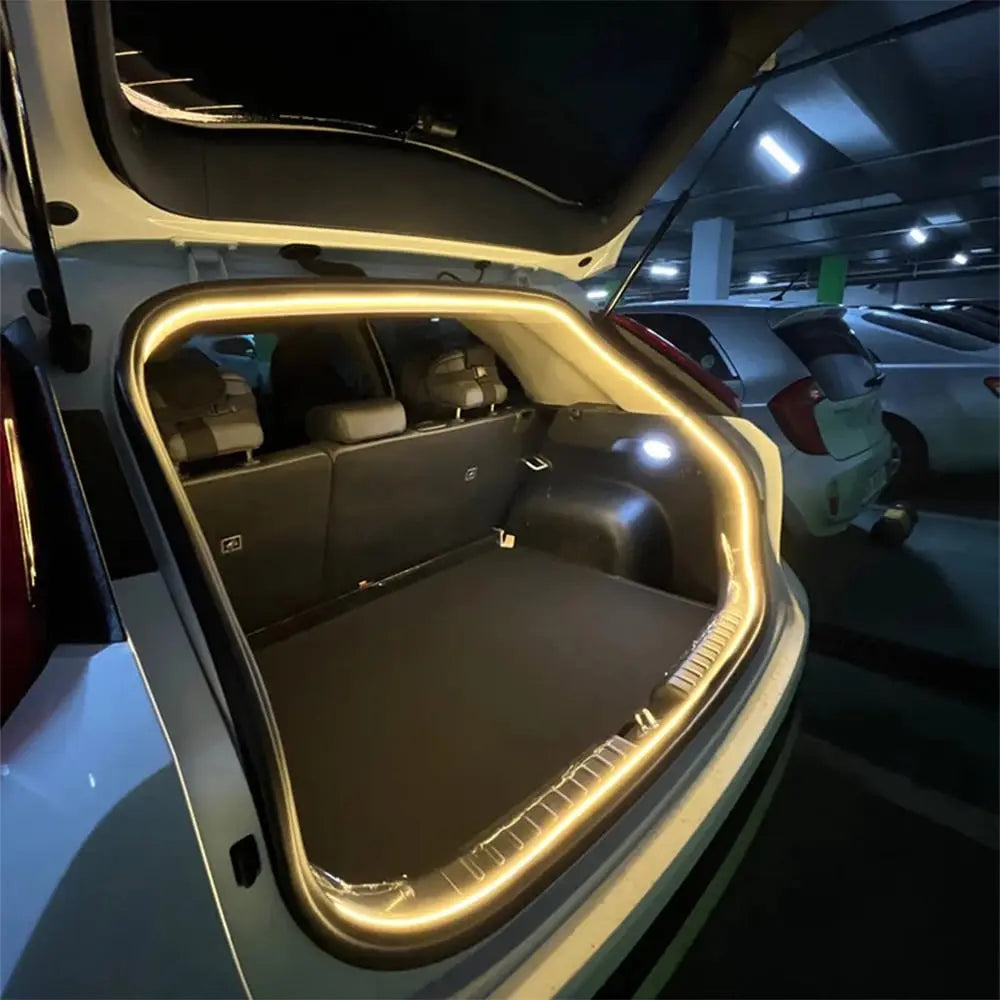LED light strip for the trunk – flexible, waterproof interior lighting