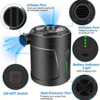 Electric Air Pump AirTrek Mini | USB Rechargeable & Cordless | Compact & Sturdy | For Air Mattresses & Outdoor