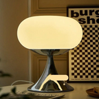 Antique Apple Table Lamp made of Glass | E27 Halogen, Rotary Switch