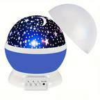 Star Projector Nightstand Lamp - Luna