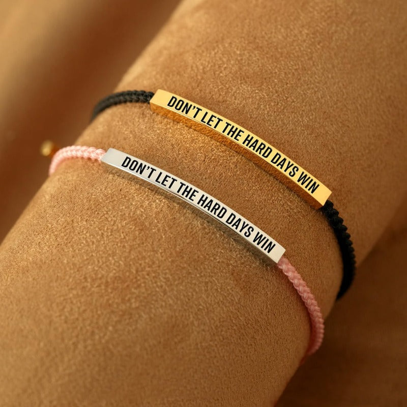 Motivational Tube Bracelet