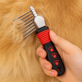 Professional hair remover with stainless steel blades
