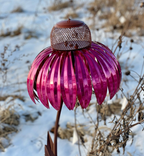 Bird Feed Station in Flower Design