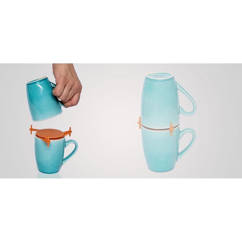 Coffee Mug Organizers and Storage, (6-Pack)