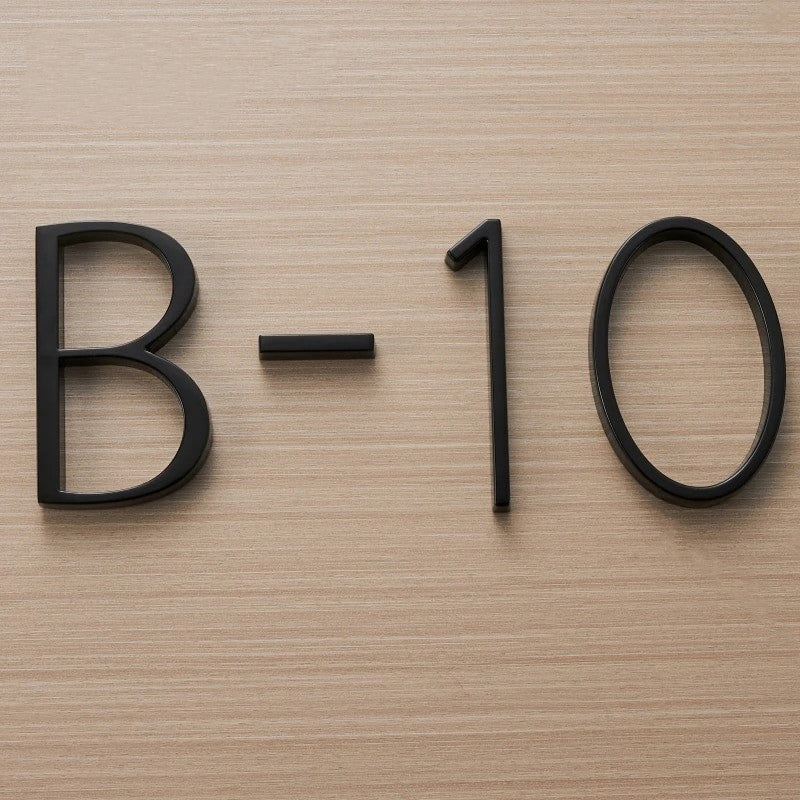 Hannah Black House Numbers