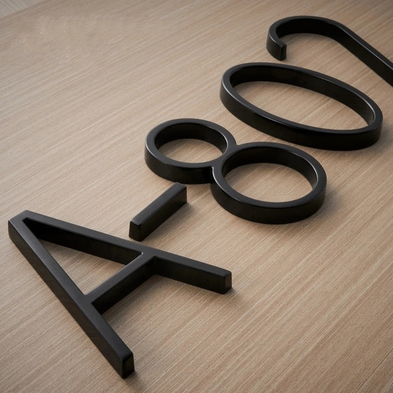Hannah Black House Numbers
