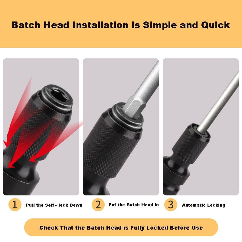 Telescopic Wrench Conversion Head – Robust Adapter Made of Chrome-Vanadium Steel