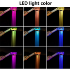 Hydro Colorful High-Pressure Rainfall Shower Head