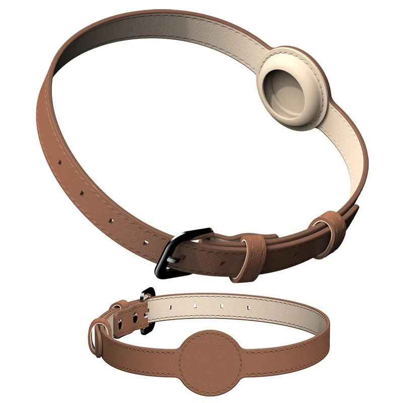 Edouard Collar – Luxe Dog Collar with Airtag