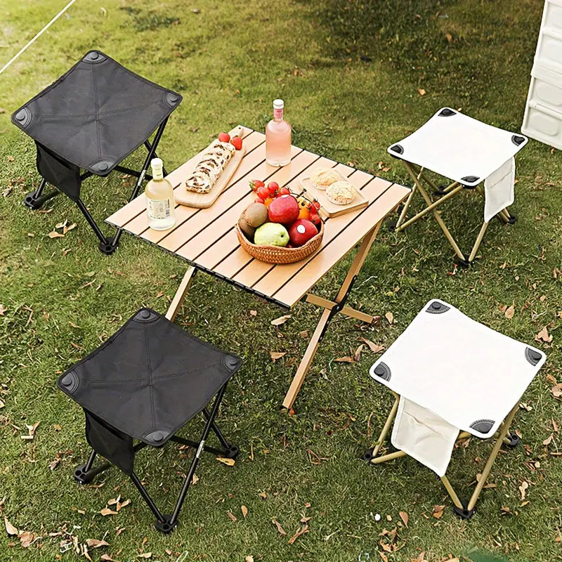 Ultralight Portable Folding Camping Stool – Compact Outdoor Travel Seat