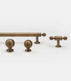 BrassElegance Solid Brass Antique T-Griff