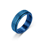 Rotating anxiety rings relieve stress for women and men