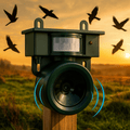 FEATHERBLOCK – Motion-Activated Bird Repeller for Quiet & Clean Outdoor Spaces