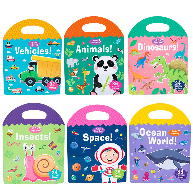 Reusable Sticker Book - Keep Kids off Devices!