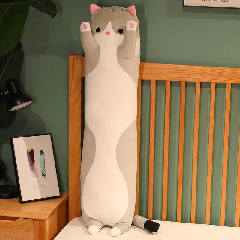 FELINEDREAM – Soft Plush Cat Pillow for Kids