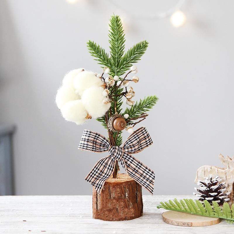 Christmas Decorations Mini Tabletop Tree Set