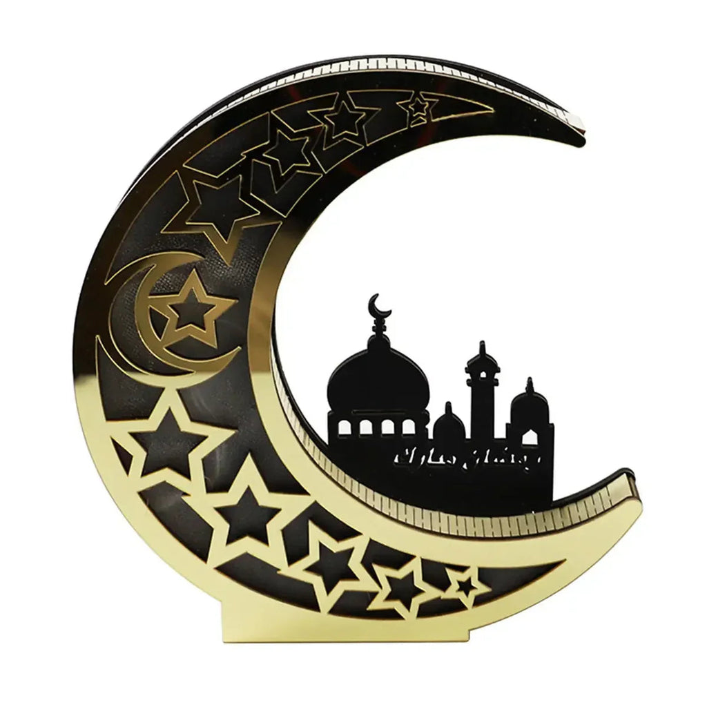 Festive Moon-Shaped LED Lamp - LunarShine