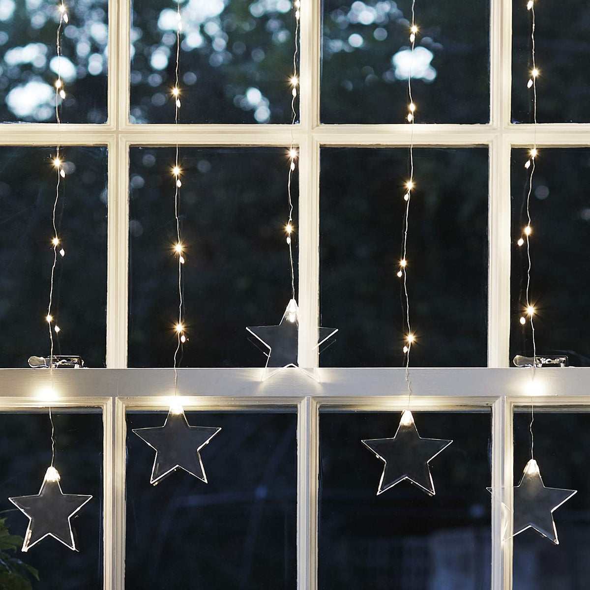 Christmas Decorations Star String Lights
