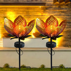 Solar Garden Light Lotus Flower – Decorative LED Outdoor Lighting for Garden and Yard