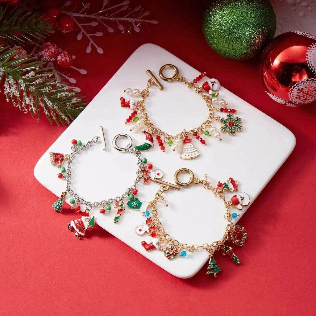 Christmas advent charm bracelet Nutcracker Charm Bracelet