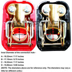 2 quick-release rod clamps for car rods