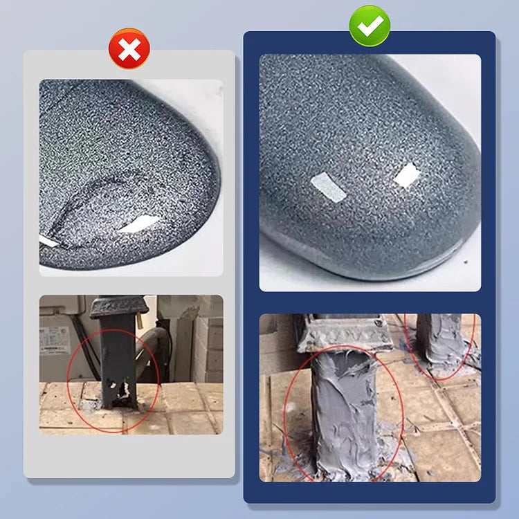 Heat-resistant waterproof metal repair adhesive